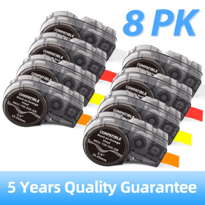 Vinile Auto-laminante Avvolge Etichette Con Nastro Per Stampanti M21 0.75 M21-750-427 Di Etichette Serie BMP21 Plus - Foto 9