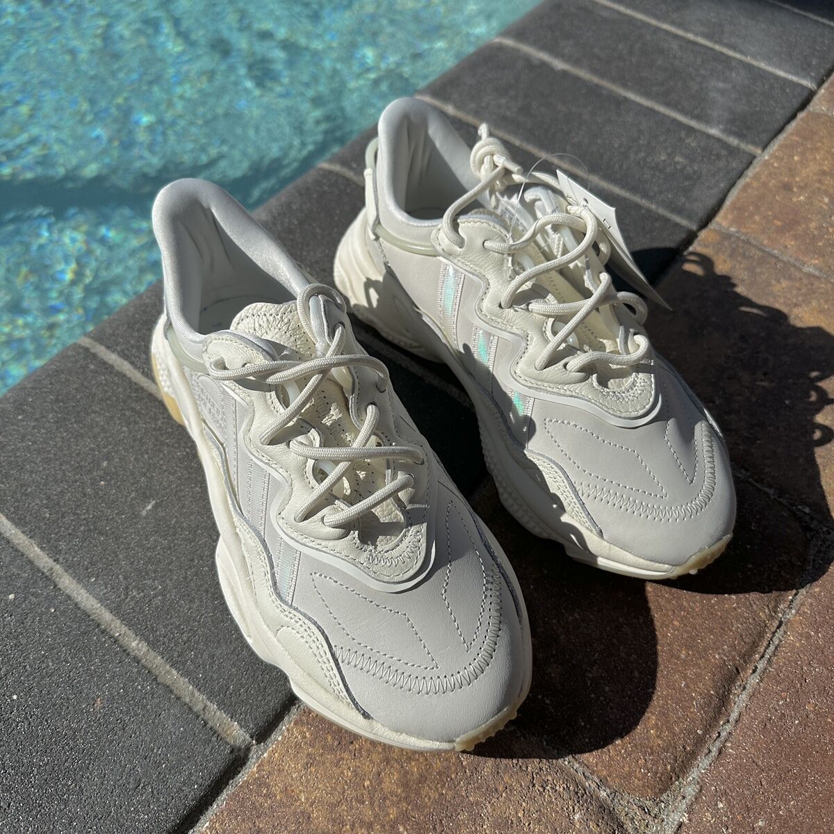 Adidas Originals Ozweego Off White Gum Women's Athletic Adidas Originals Ozweego Off White Gum Women's Athletic