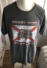 Lynyrd Skynyrd Sweet Home Alabama Farewell Tour 2018 w/ Concert Dates Men's XL
