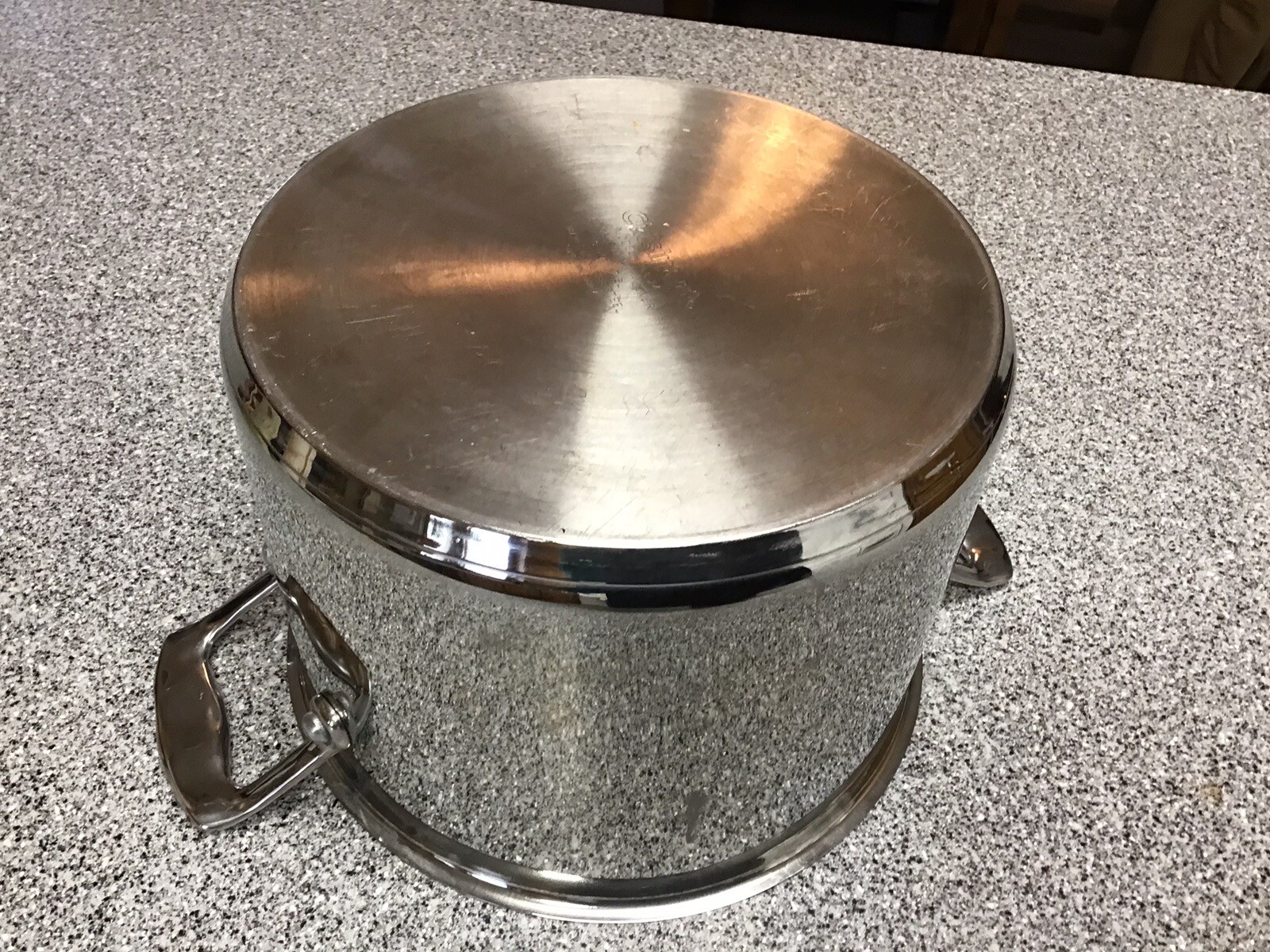 Cuisinart Stock Pot 8 Qt 76624 Stainless Stockpot No Lid EUC eBay