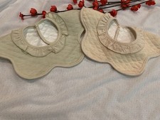 Baby Bandana Bibs, Set 2-Pack Super Teething Absurbent Drool 100 Cotton.