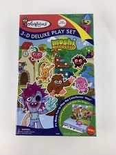 Moshi Monsters Colorforms 3-D 3D Deluxe Play Set 70386 New in Box Anime Japan