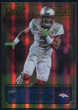 2016 Panini Prestige Extra Points Bralon Addison #253 Denver Broncos RC