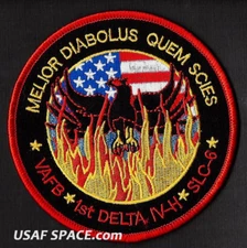 NROL- 49 PHOENIX -DELTA IV H Launch USAF DOD VAFB SATELLITE Mission SPACE PATCH