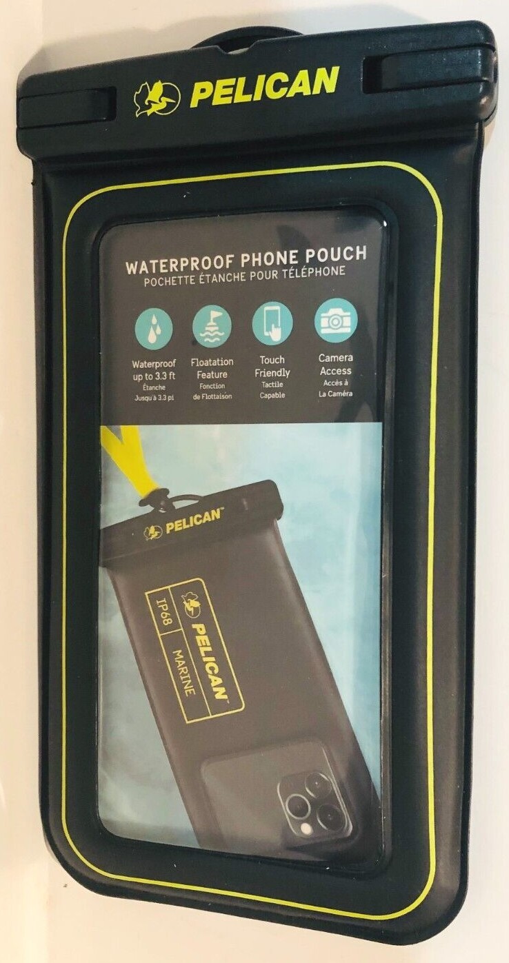 Pelican Marine Waterproof Phone Pouch *Fits Most* Plus Lanyard eBay