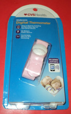 CVS Health Underarm Digital Thermometer Pink NFC Capable on MomiSure App NEW