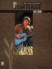 The Best of John Denver Sheet Music Easy Guitar NEW 002506879