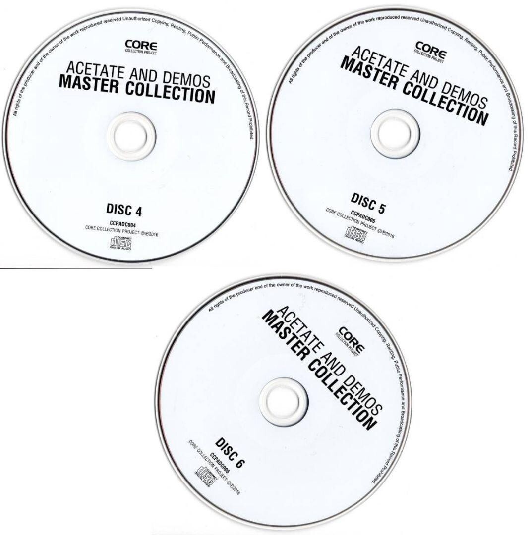 THE BEATLES Acetate and Demos Master 1958-1967 1968-1969