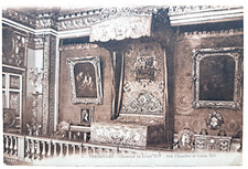 6th Versailles - Chambre de Louis XIV, old postcard written