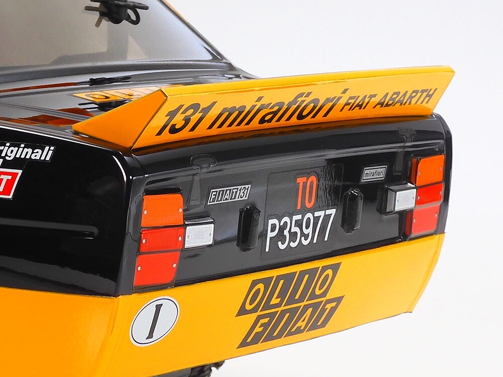 NEW Tamiya RC 1/10 Fiat 131 Abarth Rally Car MF-01X Olio Fiat Kit