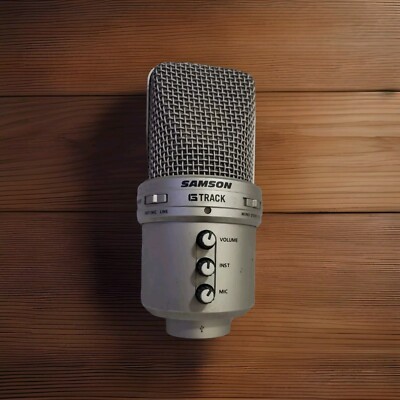 SAMSON GTrack USB Studio Condenser Mic With Audio Interface