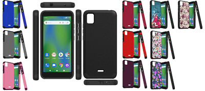 Tempered Glass / Shockproof Cover Phone Case For Cricket Vision Plus Vision+ 6''