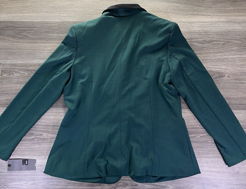 MOSSIMO Womens Tall 1 Button Blazer Jacket UK 18 XL Green Polyester BC15 - Picture 3 of 13