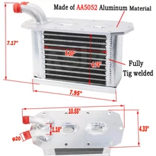 Replacement Turbo Intercooler For Polaris XP Turbo S Pro XP 1240930