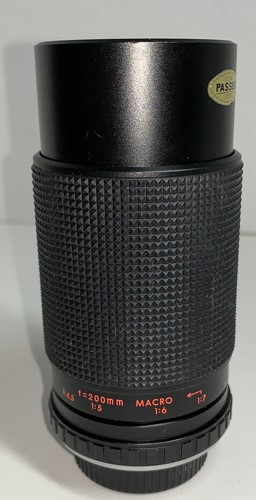 PMZ 280 Multi-coated 80-200mm Zoom Lens 1:4.5 / 052mm - Japan