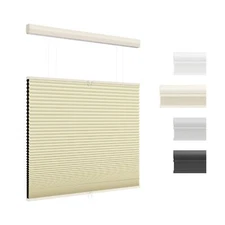Top Down Bottom Up (TDBU) Cellular Shades Cordless Honeycomb Blinds for Indoo...