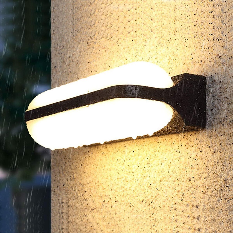 LED Wall Light Sconce Waterproof Outdoor Lamp Exterior Lights Modern