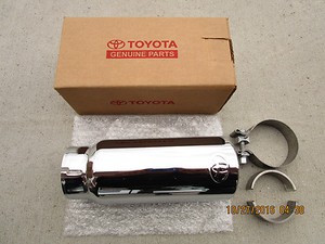 07- 19 TOYOTA TUNDRA SR5 LIMITED TRD STAINLESS STEEL EXHAUST TIP NEW