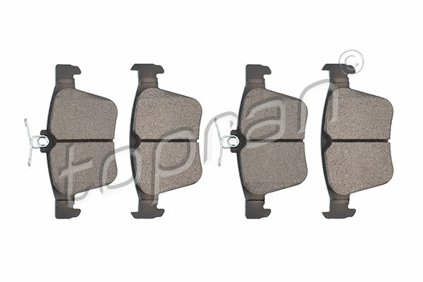 Plaquettes de frein arrière 5Q0698451P pour Audi A3 et Golf 7