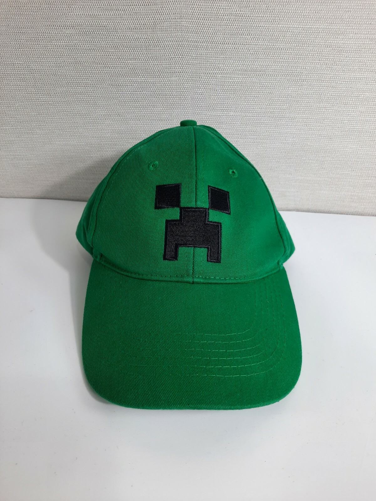 Jinx Minecraft Creeper Hat Cap Video Game Gamer Snapback Green Youth Size