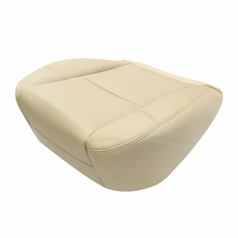 2009-2014 For Cadillac Escalade EXT Front Bottom Top AC Leather Seat Cover Tan