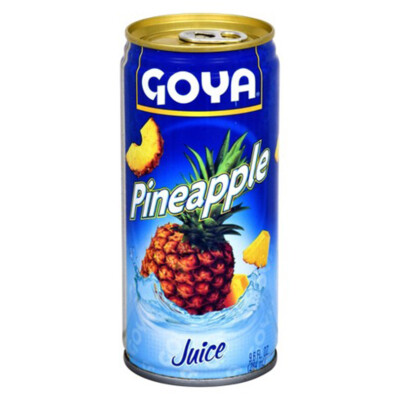 Pineapple Juice (Jugo de Piña) - Goya - 9.6 oz