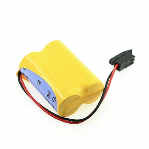 BR-AGCF2W 6V 2200mAh PLC Fanuc System Battery A98L-0031-0011 with Plug - Picture 3 of 4