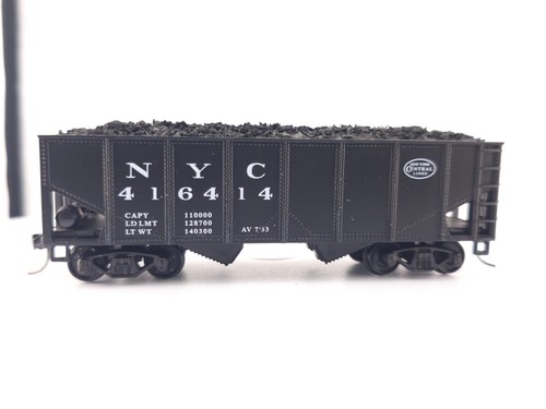 Modelo Power? Coche tolva de 2 bahías escala HO New York Central NYC 416414 con kadees | Zustand: Used
