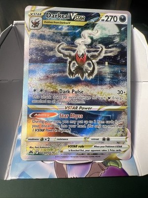 Darkrai VSTAR GG50/GG70 Crown Zenith Galarian Gallery Holo Ultra Rare