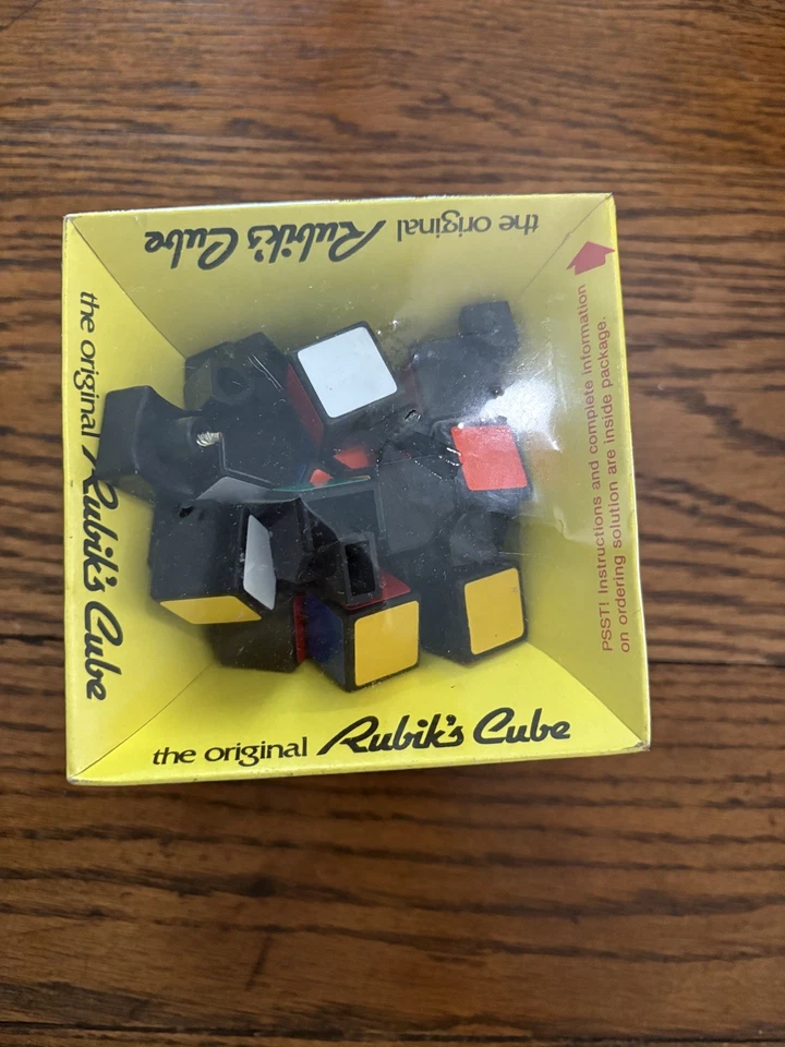 Vintage The Original Rubik's Cube Ideal Toy Corp 1980 2164-2 Factory Sealed - Image 4 of 4