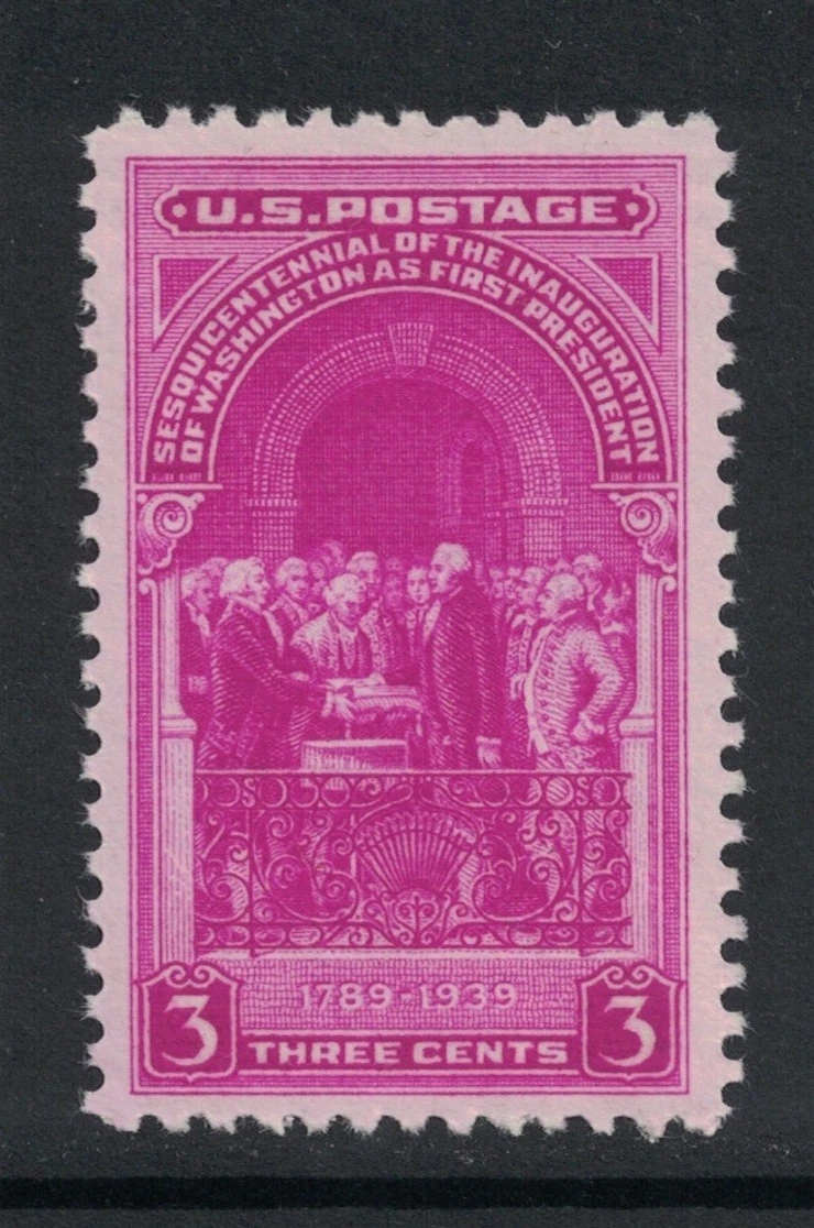 George Washington 3 Cent Stamp In Unused Us Stamps (1901-1940) for
