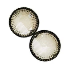 Turn Signal Lens Front & Rear Indicator Covers for Yamaha V-Star 2 pack smoke
