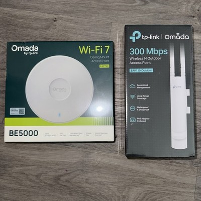 TP-Link Omada AP Bundle EAP720 Wi-Fi 7 + EAP110-Outdoor New Sealed