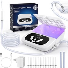 Personal Care Electric Enema Kit - 1-100 Pressure, UVC Storage, for Colon Health