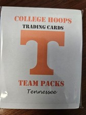 Tennessee Volunteers Basketball Trading Card Team Packs