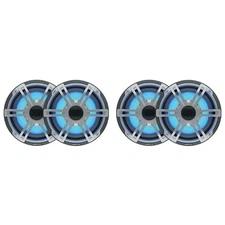 Hertz Marine (2 Pair ) HEX Series HEX-65-S-LD-G 6.5" 4-Ohm Marine Coax Set wi...