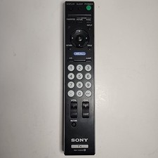 Sony RM-YD025 OEM Original TV Television Replacement Remote Control Tested Black