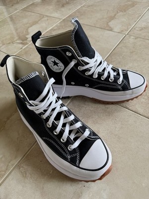 Converse Black Run Star Hike High Top Unisex M8, W9.5