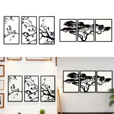 3-teiliges Wanddekor-Set, moderne Wandkunst, Einzugsgeschenk, Wandskulpturen,