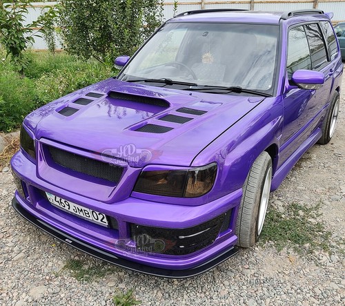 Front Bumper Burn Up for subaru forester SF 1998-2002 - Picture 9 of 14