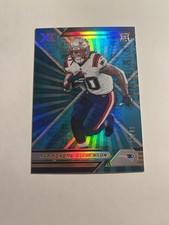 2021 Panini XR Rhamondre Stevenson Teal  /49 Rookie RC #178 New England Patriots