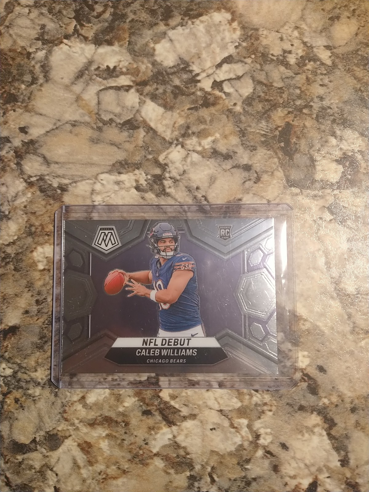 2024 Panini Mosaic - NFL Debut Caleb Williams #289 Silver Prizm (RC)