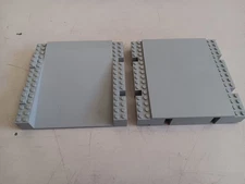 LEGO 2 LIGHT BLUISH GRAY RAISED BASEPLATE ROAD PLATFORM & RAMP 16X16X2 2617 2642