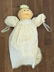 VINTAGE Cabbage Patch Kids Doll Coleco 1982 Preemie w/Pink Dress, Brown Eyes!