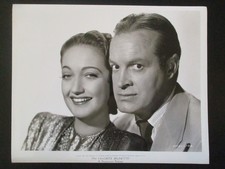DOROTHY LAMOUR BOB HOPE Original Vintage '46 MY FAVORITE BRUNETTE Portrait Photo