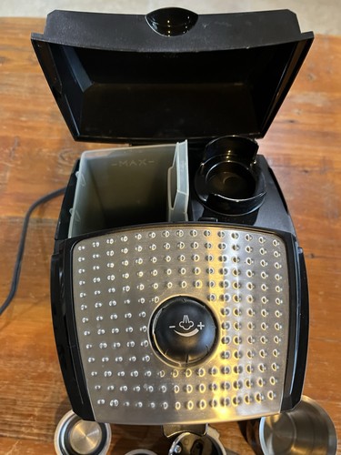 Espumador para máquina de café espresso DeLonghi EC155 negro e inoxidable - Imagen 3 de 7