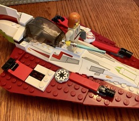 LEGO 7143 Star Wars Jedi Starfighter Obi-Wan Kenobi 100% Complete - Instructions