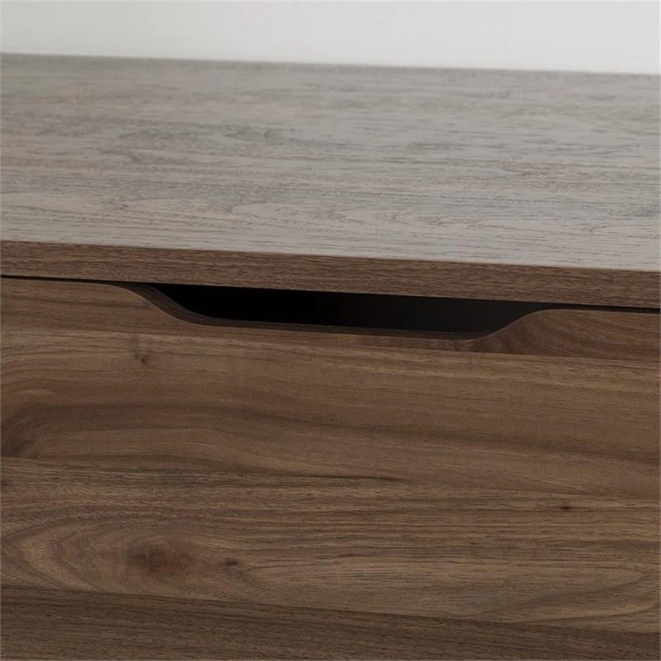 Cajonera South Shore Holland con 5 cajones en nogal natural Foto 3 de 4