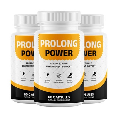 (3 Pack) Prolong Power Capsules for Men Max Strength Supplement ED & Stamina