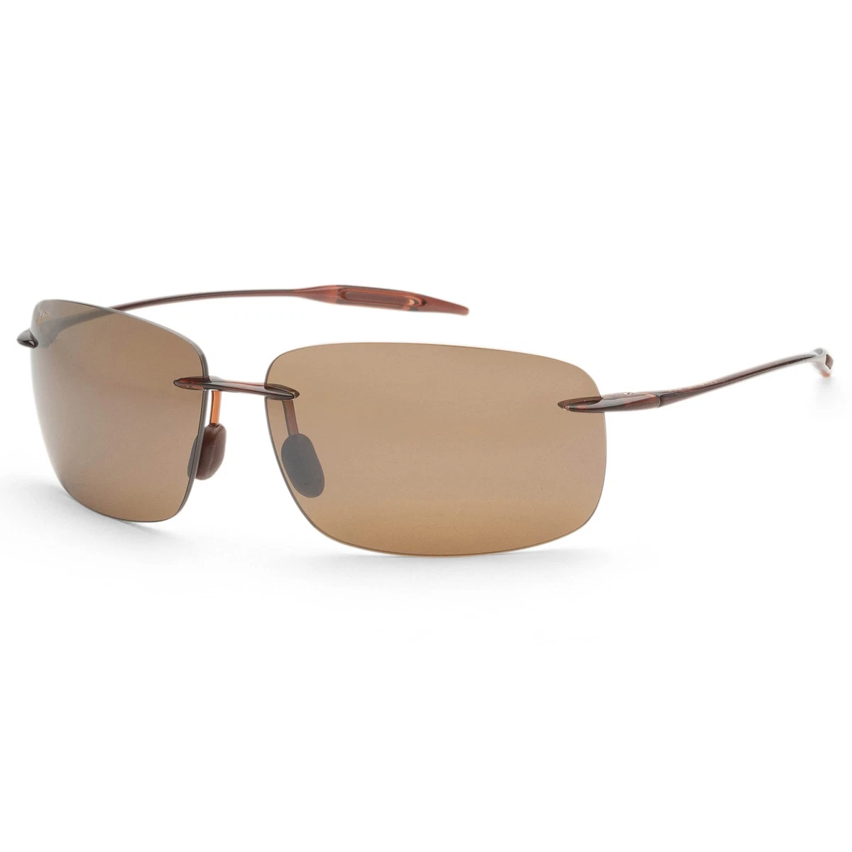Maui Jim MJ sport 415 rimless polarized brown with brown polarized uni.. Amazon.com: Maui Jim Men main image 2